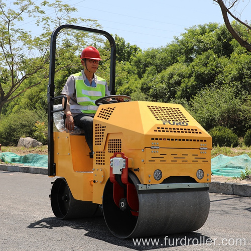 Ride on Hydraulic Mini Tandem Vibratory Roller (FYL-860)